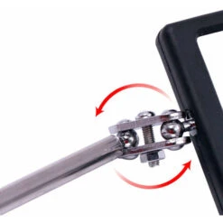 Outil D'extension Pivotant Rectangulaire Télescopique De Miroir D'inspection Prolongeant 360 Degrés Tournant Avec 2 Lumière Lumineuse Supplémentaire De LED -Promos Outil Virtuose Magasin 100341847 3