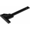 Règle De Travail Du Bois, Règle De Marquage Multifonctionnelle Pour Le Travail Du Bois, Règle En T En Aluminium, Marqueur, Outil De Mesure 0-280 Mm, Mesure Précise De 0,02 Mm, Noir, Une Pièce -Promos Outil Virtuose Magasin 100343227 1