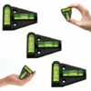 3pcs Niveau à Bulle Petit, Niveau Bulle Type T, Mini Niveau à Bulle En Plastique, Niveau De Poche, Mini Niveau À Bulle Accessoire Pour Camping Cars Ou Caravanes - 58x43x13mm -Promos Outil Virtuose Magasin 100343924 1