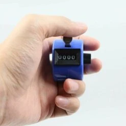 Compteur Manuel 4 Chiffres Lot De 2 Compteur Mécanique Sans Batterie Orange Et Bleu, 4,3 Cm X 4,3 Cm X 5,2 Cm, 29g,Tours/Sport/Entraîneur/école/événement,Petit Et Facile à Transporter. -Promos Outil Virtuose Magasin 100344802 4