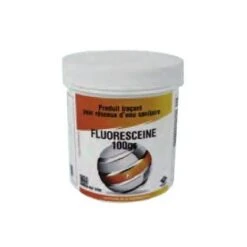 Fluorescéine, Produit Traçant Pour Réseaux D'eau Sanitaire, 100gr Progalva