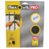 FLEXOVIT - Toile émeri - Lot De 3 - Moyen -Promos Outil Virtuose Magasin 12587512 1