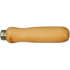 Manche De Lime En Bois, Long. : 160 Mm, Pour Taille De Limes 400/450 Mm