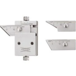 Jauge à Chanfrein, Plage De Mesure : 0-10 Mm, Dimensions 48 X 30 X 9 Mm, Lecture 0,1 Mm