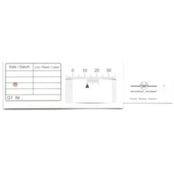 Témoin De Mesure Pour Fissure Extérieure Jauge G1 (paquet De 5 Témoins)