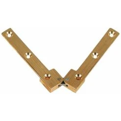 Compas De Table - B : 10 Mm - C : 3 Mm - D : 30 Mm - E : 15 Mm - Finition : Limé - Longueur A : 80 Mm - Matériau : Laiton étiré - ITAR