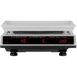 Balance Poids-Prix Électronique Professionnelle Non Homologuée 40 Kg / 2G -Promos Outil Virtuose Magasin 13815303 3