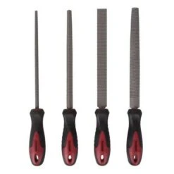 Perel JEU DE RAPES A BOIS - 20 Cm/8 - 4 Pcs HFIS2 RI7590