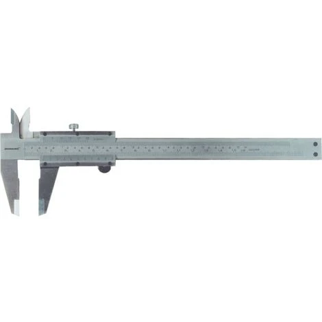 PIED À COULISSE 150MM SILVERLINE 675037 3 PIED À COULISSE 150MM SILVERLINE 675037