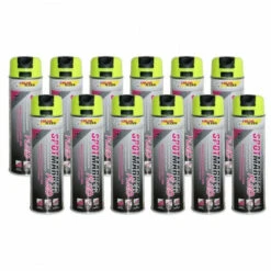 Lot De 12 Aérosols De Marquage SpotMarker Fluo COLORMARK - Couleur: Rose Fluo