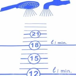 Débit Sac Robinet Pomme Douche Facile Économisant L'eau Outil Mesure 0-24 L/min 9 Débit Sac Robinet Pomme Douche Facile Économisant L'eau Outil Mesure 0-24 L/min -Promos Outil Virtuose Magasin 20881158 4