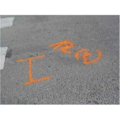 TRACEUR DE CHANTIER SOPPEC JAUNE FLUO TEMPORAIRE 2-8 SEMAINES - 141617 -Promos Outil Virtuose Magasin 2214756 2