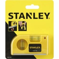 Niveau à Bulle De Poche - 8,7 Cm - 2 Fioles - STANLEY, 0-42-130 -Promos Outil Virtuose Magasin 24134489 3
