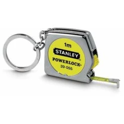 Mesure Powerlock - 1 M X 6,35 Mm - Porte-Clés - STANLEY, 0-39-055