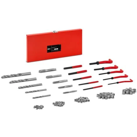 MSW Kit De Réparation De Filetage Coffret Professionnel Helicoil M5 M6 M8 M10 M12 3 MSW Kit De Réparation De Filetage Coffret Professionnel Helicoil M5 M6 M8 M10 M12