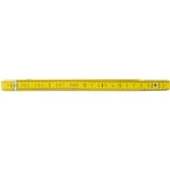 Ks Tools Mètre Pliant Jaune En Bois, L. 2 M
