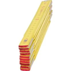 Ks Tools Mètre Pliant Jaune En Bois, L. 2 M -Promos Outil Virtuose Magasin 26441850 3