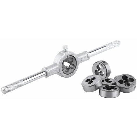 8pcs Taraud Et Filières Matrice Métrique Clé M25 4 8pcs Taraud Et Filières Matrice Métrique Clé M25 – Image 2