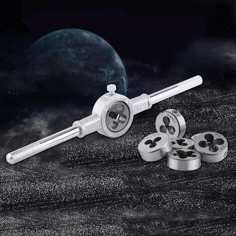 8pcs Taraud Et Filières Matrice Métrique Clé M25 7 8pcs Taraud Et Filières Matrice Métrique Clé M25 – Image 5