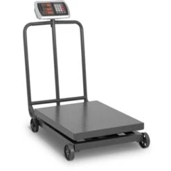 Balance Plateforme Mobile Pèse-Colis Professionnel Industriel LED 600kg ±100g