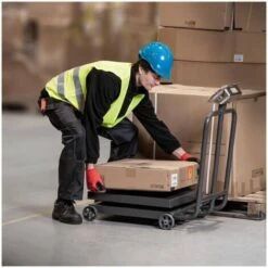 Balance Plateforme Mobile Pèse-Colis Professionnel Industriel LED 600kg ±100g 10 Balance Plateforme Mobile Pèse-Colis Professionnel Industriel LED 600kg ±100g -Promos Outil Virtuose Magasin 28014424 4