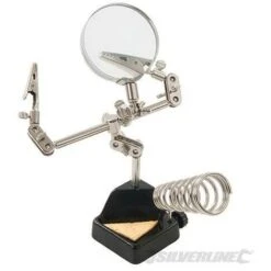 Silverline Porte-outil Polyvalent Sur Pied, 60 Mm X 3, 60 Mm X 3