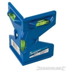 Silverline Niveau Pour Poteaux, 140 X 100 Mm, 140 X 100 Mm