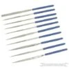 Silverline Limes Aiguilles Diamantées, 10 Pcs, 10 Pcs -Promos Outil Virtuose Magasin 28088096 1