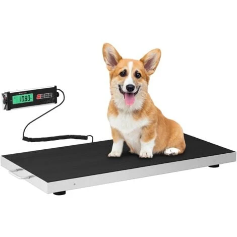 Balance Plateforme Pèse-Colis Professionnel Écran LCD 300 Kg ±100 G Vétérinaire 5 Balance Plateforme Pèse-Colis Professionnel Écran LCD 300 Kg ±100 G Vétérinaire – Image 3