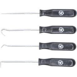 OUTILS CROCHETS, POINTES POUR JOINTS - JEU DE 4 CROCHETS