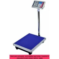 AgoraDirect - Balance De Plate-forme 300kg/50g, Écran LCD Numérique, Grande Plate-forme En Acier Inoxydable 50x40cm, Balance Pour Colis Postaux Lourds Pour Peser Au Bureau De Poste, Entrepôt, Bagages -Promos Outil Virtuose Magasin 30356644 4