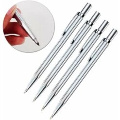 LangRay Lot De 4 Stylos Pointe Carbure De Tungstène Gravure Acier Inoxydable Céramique Verre -Promos Outil Virtuose Magasin 31490225 4