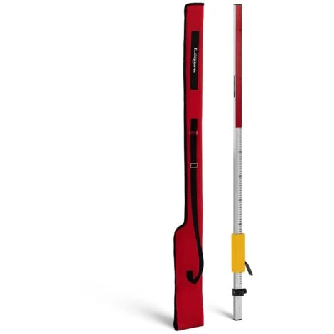 Mire Télescopique Chantier Topographique Niveau Nivellement Stadia Aluminium 2m 3 Mire Télescopique Chantier Topographique Niveau Nivellement Stadia Aluminium 2m