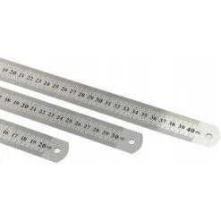 Triomphe Rare Règle En Acier Inoxydable Dessin Technique Inversé 3 20cm 30cm 40cm -Promos Outil Virtuose Magasin 32848671 2