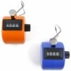 AIDUCHO Compteur Manuel 4 Chiffres Lot De 2 Compteur Mécanique Sans Batterie Orange Et Bleu, 4,3 Cm X 4,3 Cm X 5,2 Cm, 29g,Tours/Sport/Entraîneur/école/événement,Petit Et Facile à Transporter. -Promos Outil Virtuose Magasin 33917035 1