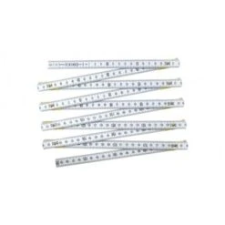 JOUANEL - Mesure Pliante En Dural, Graduation Ineffaçable 2 M, Finition Métal - Réf: MA2