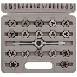 SPARTA - Jeu De 40 Tarauds Et Filières - M3-M12