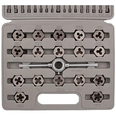 SPARTA - Jeu De 40 Tarauds Et Filières - M3-M12 3 SPARTA - Jeu De 40 Tarauds Et Filières - M3-M12