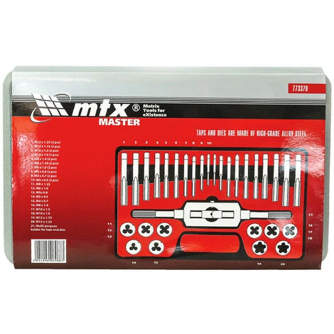 MTX - Coffret De 31 Tarauds Et Matrices 6 MTX - Coffret De 31 Tarauds Et Matrices – Image 4