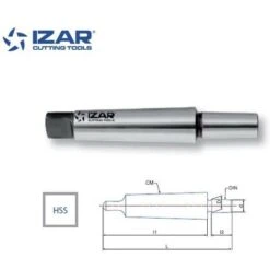 Arbre D'attachement Conique Izar Cône Morse CM2- Cône DIN B18