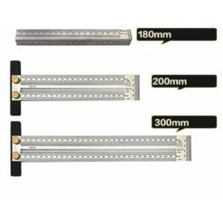 Règle T Pour Le Travail Du Bois De Haute Précision,Règle De Traçage Outils De Marquage De Menuiserie (300mm) -Promos Outil Virtuose Magasin 42236407 5