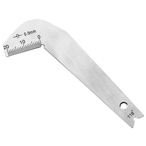 Calibre D'affûtage Pour Foret Hélicoïdal Fontainebleau,Soutenamment 118 Torsions Degré Forets Angle Gage Broyage Centre Gauge Outils Affûtage Coin En Acier Inoxydable Bord Avant Mesure En Permanence,1 3 Calibre D'affûtage Pour Foret Hélicoïdal Fontainebleau,Soutenamment 118 Torsions Degré Forets Angle Gage Broyage Centre Gauge Outils Affûtage Coin En Acier Inoxydable Bord Avant Mesure En Permanence,1