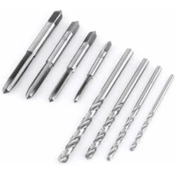 Jeu De 9 Clés à Tarauder à Poignée En T, Irisfr Jeu De Clés à Tarauds Jeu De Tarauds à Filetage à La Main Et à La Machine Ensemble D'outils De Taraudage De Forets -Promos Outil Virtuose Magasin 42741540 3