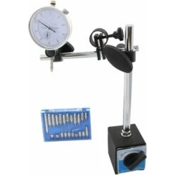 Support Magnétique Irisfr Support De Comparateur à Cadran Avec Base Magnétique, Plage De Mesure 10 / 0,01 Mm，1 Jeu -Promos Outil Virtuose Magasin 42741765 2