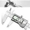 Pied à Coulisse Digital - Professionnel Numérique Caliper Pied à Coulisse De 150mm Mesure Précise Et Rapide,lecture Facile En Acier Inoxydable Outil Micromètre Vernier Avec Ecran D'affichage LCD GrooF