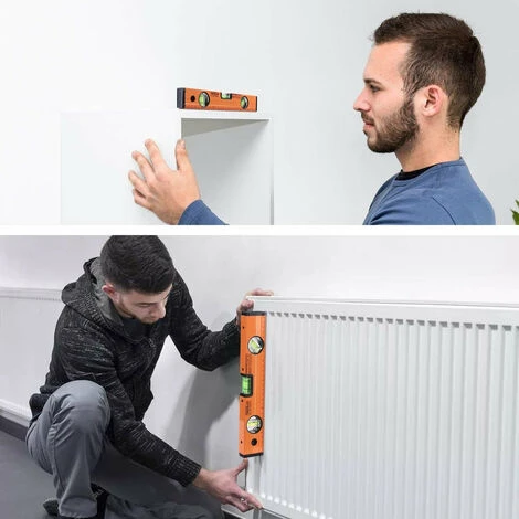 TACKLIFE Niveau à Bulle Antistatique En Alliage D'aluminium Avec Niveau à Bulle Magnétique Mesure 30 Cm Horizontale / Verticale / 45 ° (Précision: 0,75 Mm / M) - MT-L03 5 TACKLIFE Niveau à Bulle Antistatique En Alliage D'aluminium Avec Niveau à Bulle Magnétique Mesure 30 Cm Horizontale / Verticale / 45 ° (Précision: 0,75 Mm / M) - MT-L03 – Image 3