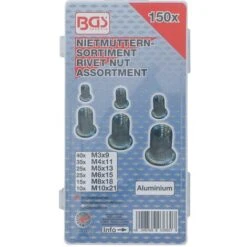 Coffret Assortiment De 150 Inserts Filetes Aluminium De 3 à 10 Mm 7 Coffret Assortiment De 150 Inserts Filetes Aluminium De 3 à 10 Mm -Promos Outil Virtuose Magasin 44089538 3