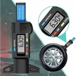 Jauge De Profondeur Numérique De Pneu Jauge Caliper LCD 0-25.4mm De Profondeur Numérique Des Pneus Gauge Pour Auto Moto Vans Camions -Versailles -Promos Outil Virtuose Magasin 44409188 5