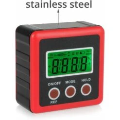 Mesureur Angle Mesure Angle Digital LCD Goniomètres Numériques Coque Chanfrein Inclinomètre Protractor Imperméable Pour Mesurer L'Angle Voiture Travail -Versailles -Promos Outil Virtuose Magasin 44825035 5