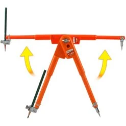 2 Compas/Set Compas à Crayons De Précision, Grand Diamètre - Orange L + S -Versailles -Promos Outil Virtuose Magasin 45190863 3